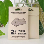 Bevestigingspatch voor Paardrijcap Fabric Sticker 2-pack Zwart Bevestigingspatch voor Paardrijcap Fabric Sticker 2-pack Zwart