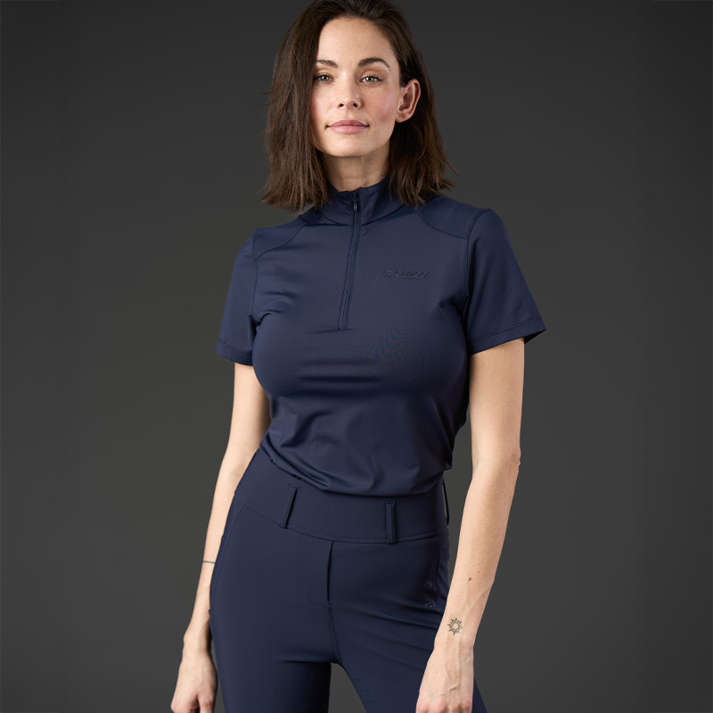 Rijtop Thelma 1/4 Zip Marineblauw