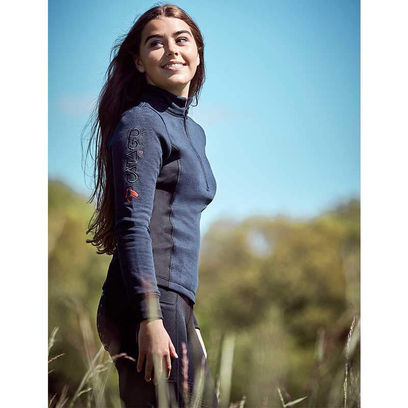 Fleece Trui Arctic Marineblauw