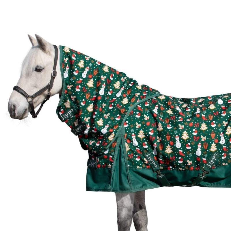 Buitendeke Basic Plus Christmas Edition 600D 150g Groen
