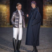 Lange Rijjas KLMarley Unisex Overcoat Marineblauw Lange Rijjas KLMarley Unisex Overcoat Marineblauw