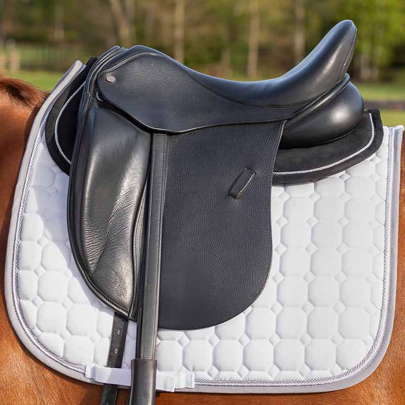 Zadelonderlegger Memory Foam Zwart