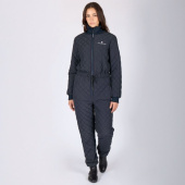 Overall Classic Quilted Onepiece Marineblauw Overall Classic Quilted Onepiece Marineblauw