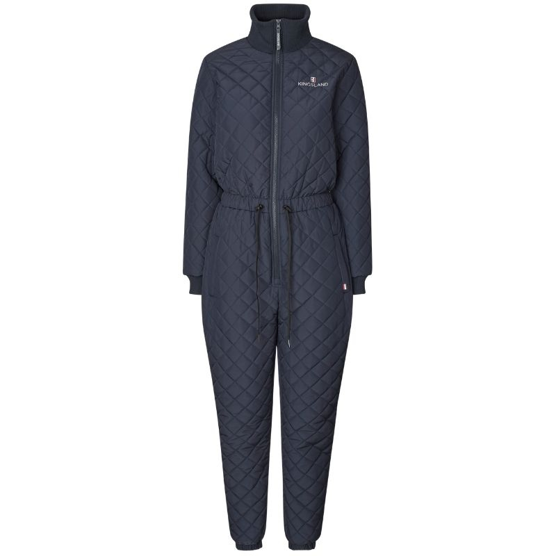 Overall Classic Quilted Onepiece Marineblauw