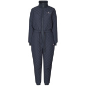 Overall Classic Quilted Onepiece Marineblauw Overall Classic Quilted Onepiece Marineblauw