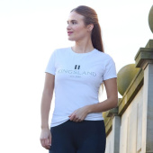 T-shirt Classic Logo Wit T-shirt Classic Logo Wit