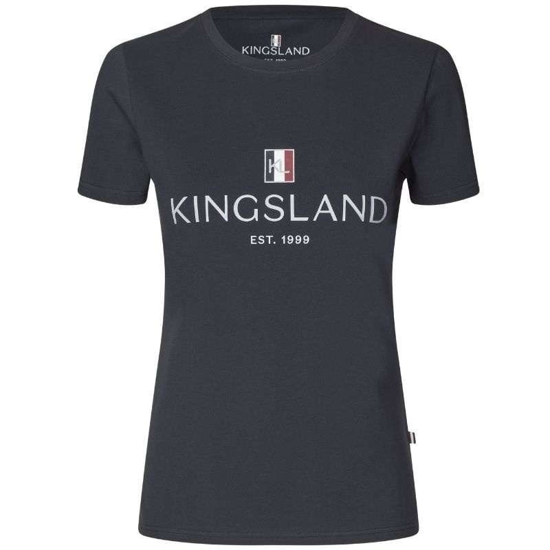 T-shirt Classic Logo Marineblauw