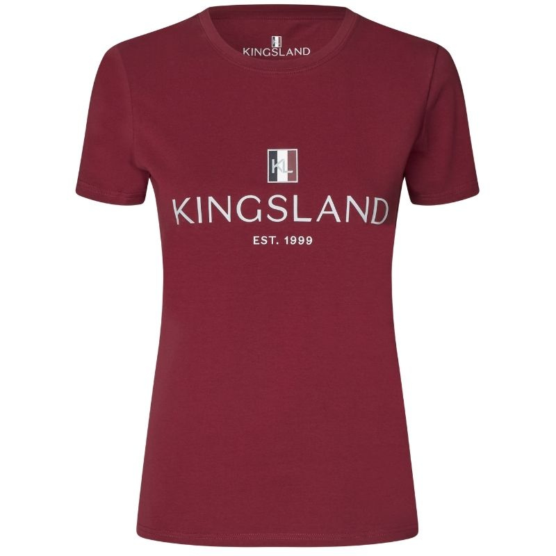 T-shirt Classic Logo Bordeaux