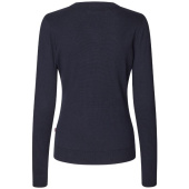 Trui Classic V-Neck Pullover Marineblauw Trui Classic V-Neck Pullover Marineblauw