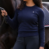 Trui Classic O-Neck Pullover Marineblauw Trui Classic O-Neck Pullover Marineblauw