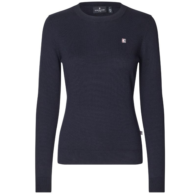 Trui Classic O-Neck Pullover Marineblauw