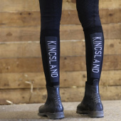 Rijsokken Classic Unisex Logo 2-pack Zwart Rijsokken Classic Unisex Logo 2-pack Zwart