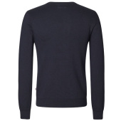 Trui Classic Mens O-Neck Pullover Marineblauw Trui Classic Mens O-Neck Pullover Marineblauw