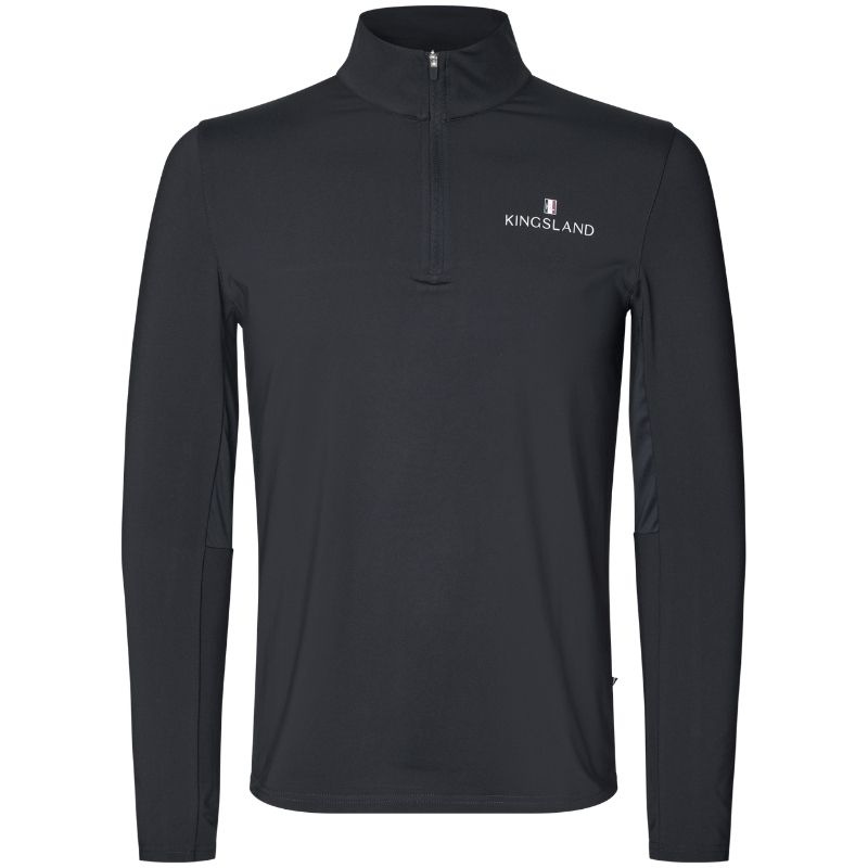 Rijshirt Classic Mens Training Shirt Marineblauw