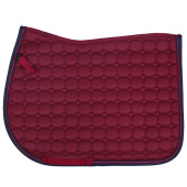 Veelzijdigheidszadeldekje Florence Bordeauxrood/Marineblauw Veelzijdigheidszadeldekje Florence Bordeauxrood/Marineblauw