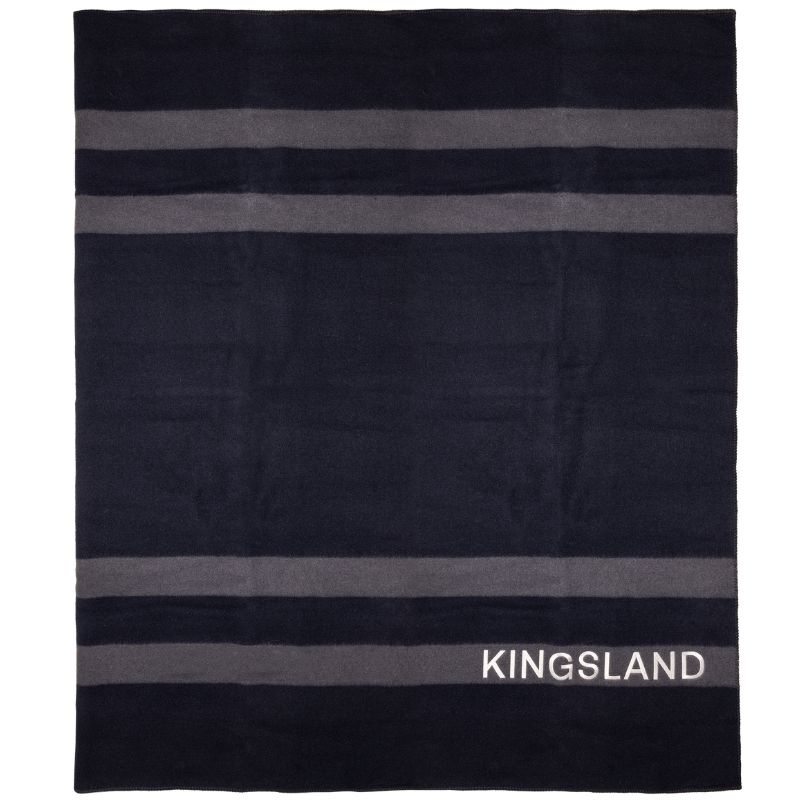 Wollen deken Classic Marineblauw