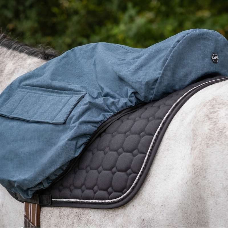 Zadelhoes Water Repellent Blauw