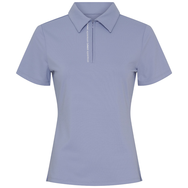 Rijtop Nash 1/4 Zip Lichtblauw