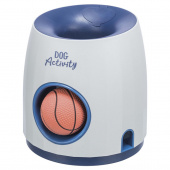 Aktiviteitsspeelgoed Dog Activity Ball & Treat Niveau 3 Blauw/Wit