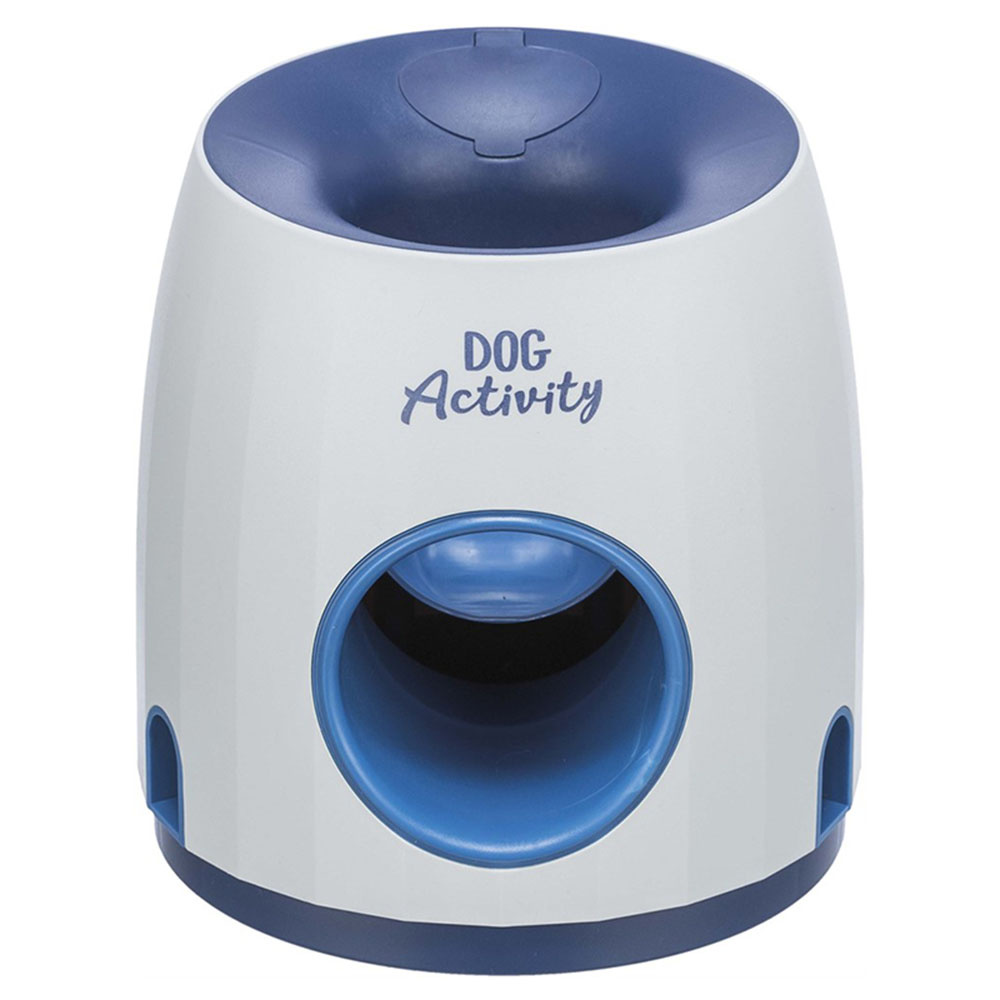 Aktiviteitsspeelgoed Dog Activity Ball & Treat Niveau 3 Blauw/Wit