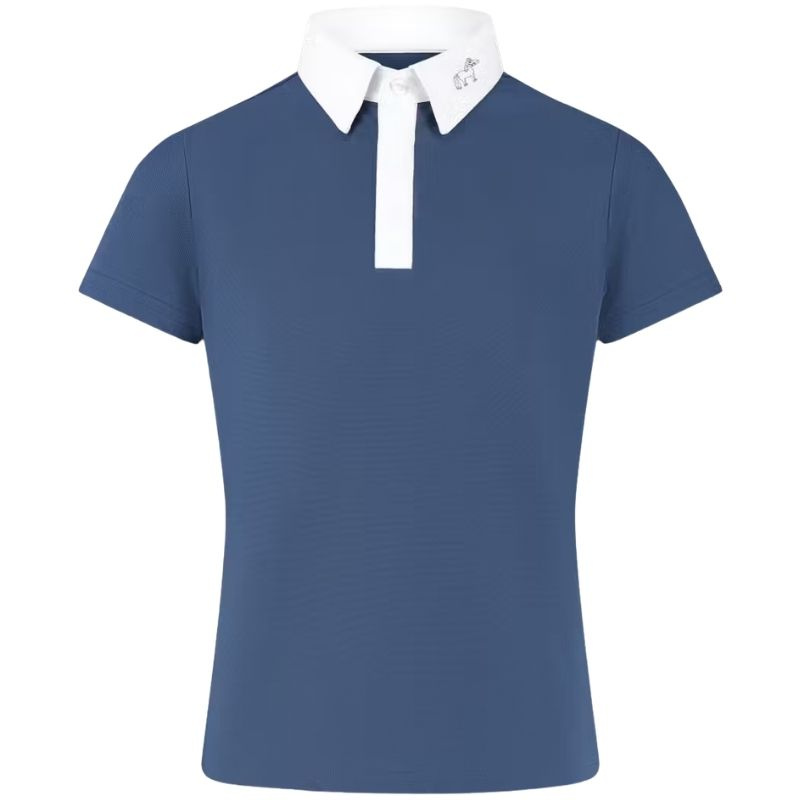 Wedstrijdshirt Kind/Junior Boy Osaka Short Sleeve Blauw