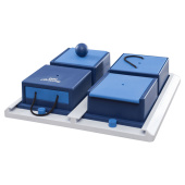 Aktiviteitsspeelgoed Dog Activity Poker Box 1 Niveau 2 Blauw/Wit Aktiviteitsspeelgoed Dog Activity Poker Box 1 Niveau 2 Blauw/Wit