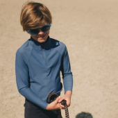 Trainingstop Kind/Junior Boy Barcelona Long Sleeve Blauw Trainingstop Kind/Junior Boy Barcelona Long Sleeve Blauw