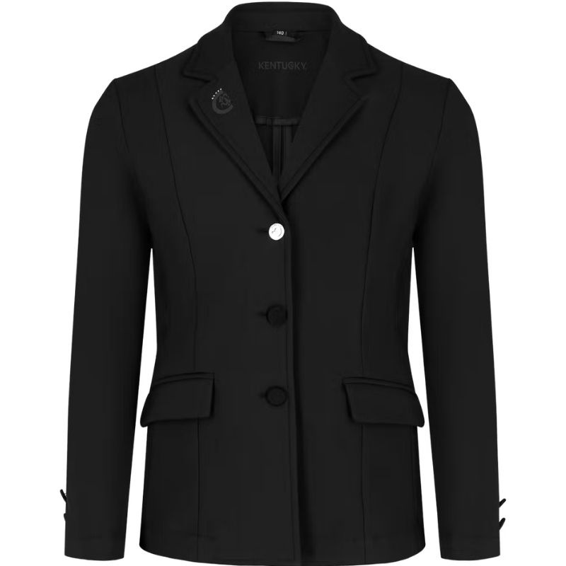 Wedstrijdjasje Kind/Junior Girls Paris Zwart