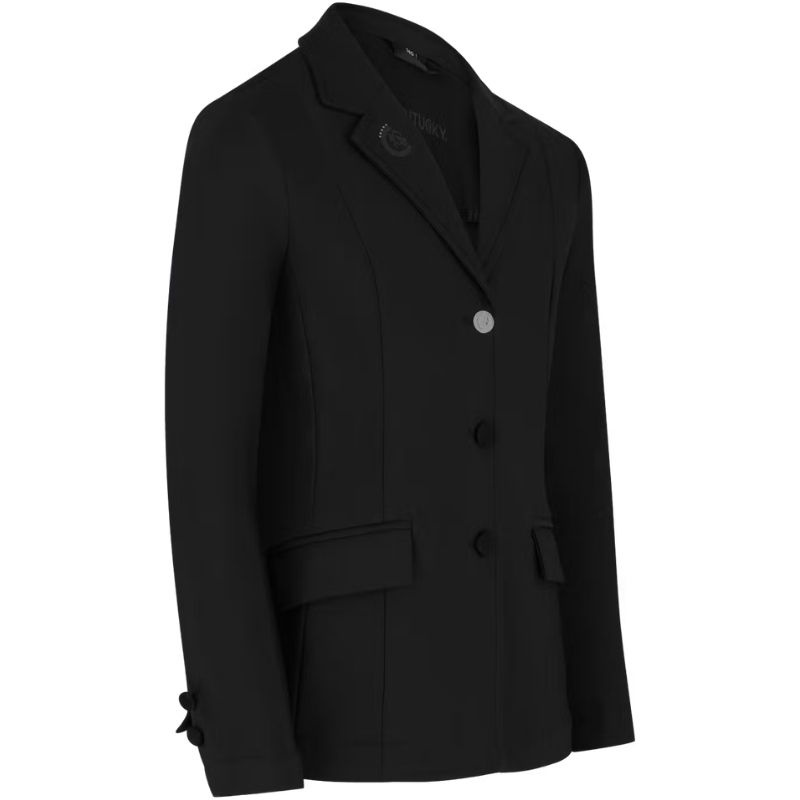 Wedstrijdjasje Kind/Junior Girls Paris Zwart