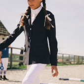 Wedstrijdjasje Kind/Junior Girls Paris Marineblauw Wedstrijdjasje Kind/Junior Girls Paris Marineblauw