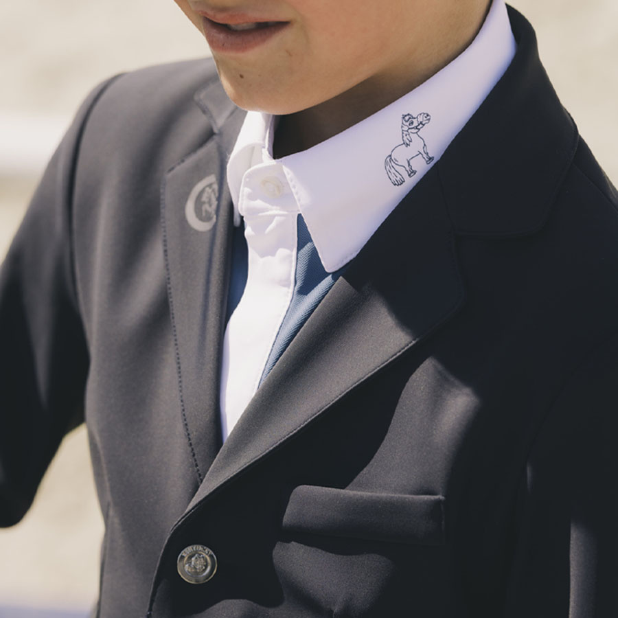 Wedstrijdjasje Kind/Junior Boys Lyon Marineblauw