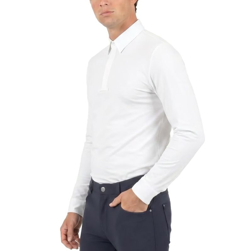 Wedstrijdshirt Heren Classic Long Sleeve Wit