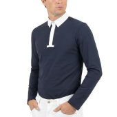 Wedstrijdshirt Heren Classic Long Sleeve Marineblauw Wedstrijdshirt Heren Classic Long Sleeve Marineblauw