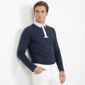 Wedstrijdshirt Heren Classic Long Sleeve Marineblauw Wedstrijdshirt Heren Classic Long Sleeve Marineblauw