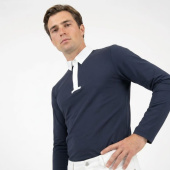 Wedstrijdshirt Heren Classic Long Sleeve Marineblauw Wedstrijdshirt Heren Classic Long Sleeve Marineblauw