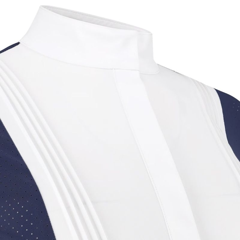 Wedstrijdshirt Heritage Air Short Sleeve Marineblauw