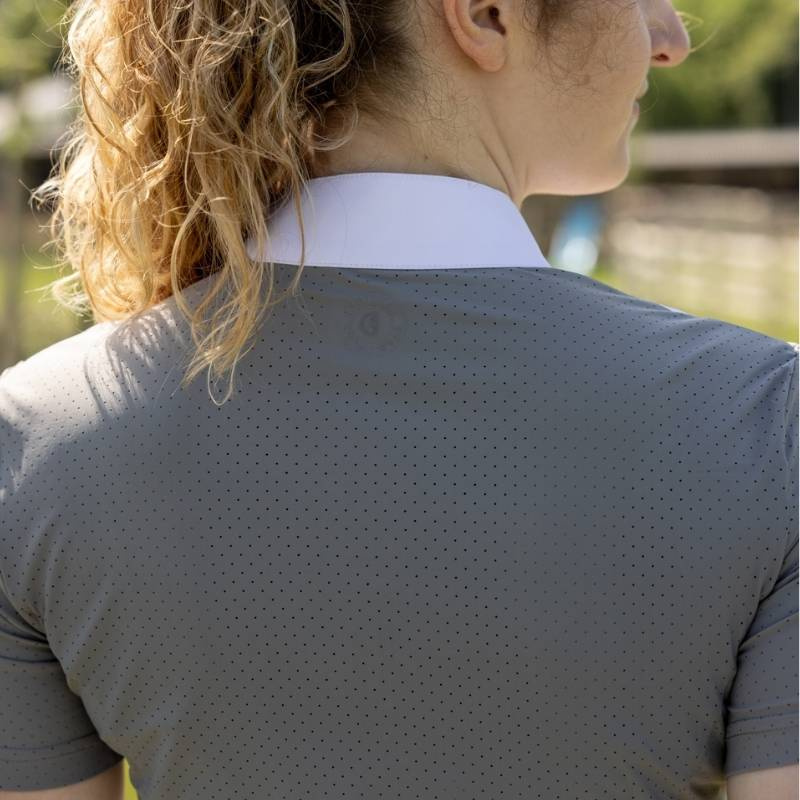 Wedstrijdshirt Heritage Air Short Sleeve Grijs