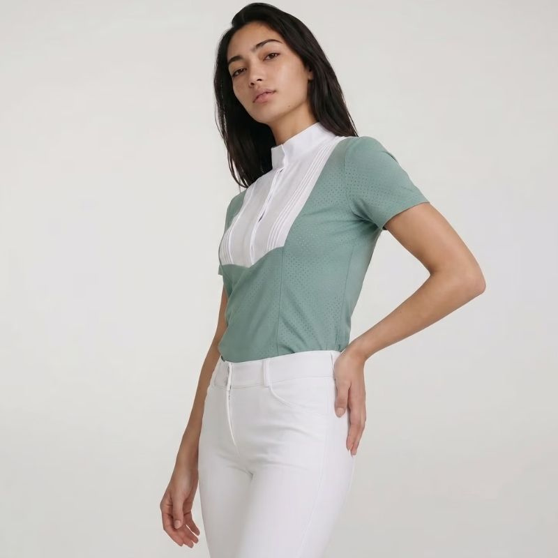 Wedstrijdshirt Heritage Air Short Sleeve Mintgroen