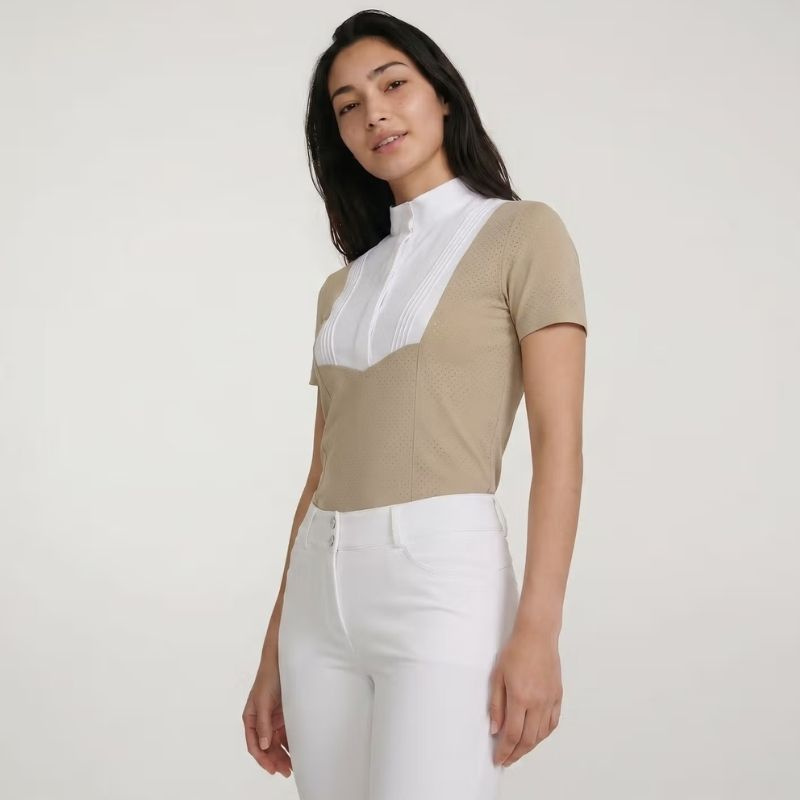 Wedstrijdshirt Heritage Air Short Sleeve Beige