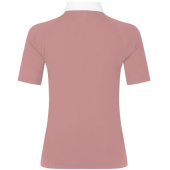 Wedstrijdshirt Classic Glitter Zipper Short Sleeve Oudroze Wedstrijdshirt Classic Glitter Zipper Short Sleeve Oudroze