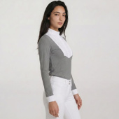 Wedstrijdshirt Heritage Air Long Sleeve Grijs Wedstrijdshirt Heritage Air Long Sleeve Grijs