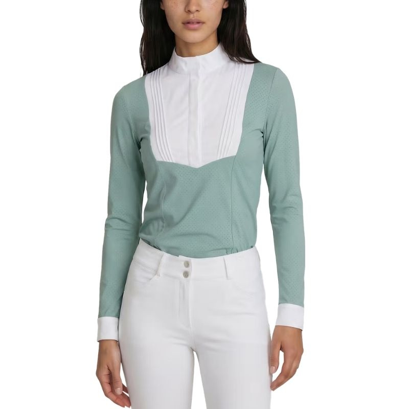 Wedstrijdshirt Heritage Air Long Sleeve Mintgroen