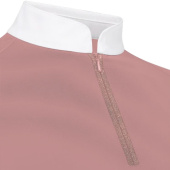 Wedstrijdshirt Classic Glitter Zipper Long Sleeve Oudroze Wedstrijdshirt Classic Glitter Zipper Long Sleeve Oudroze