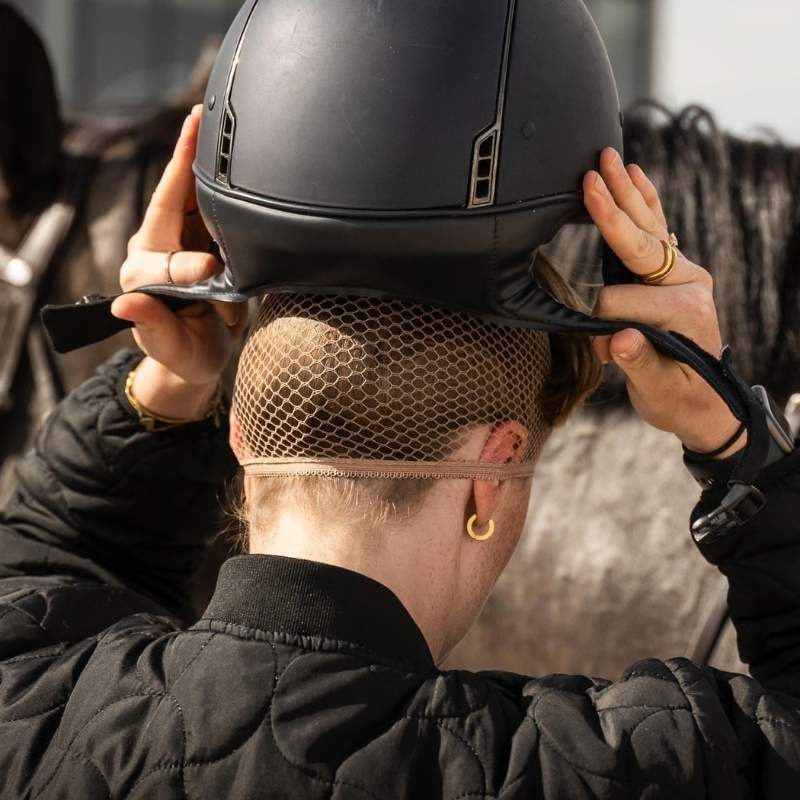 Haarnet Riding Wear 2-pack Lichtbruin