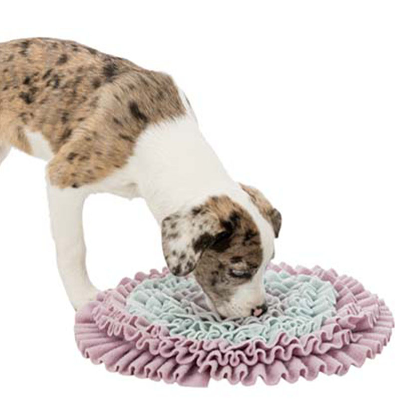 Snuffelmat Junior Sniffing Carpet Niveau 1 Grijs/Turquoise/Roze