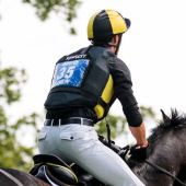 Nummerhouder Eventing Bib Zwart Nummerhouder Eventing Bib Zwart