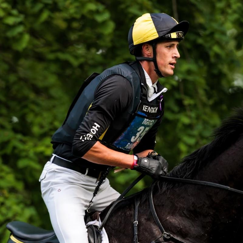 Nummerhouder Eventing Bib Zwart