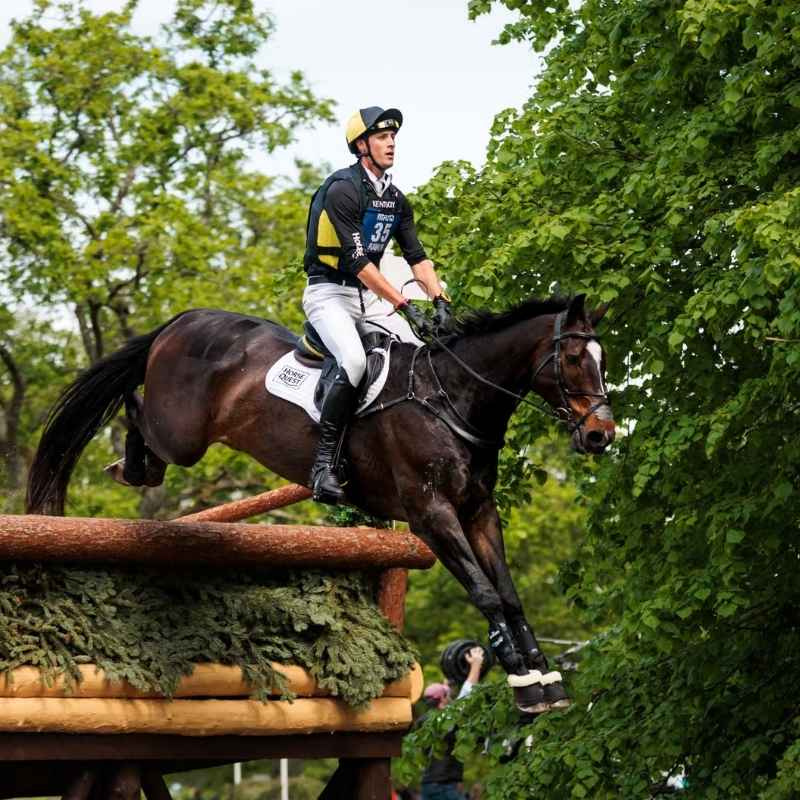 Nummerhouder Eventing Bib Zwart