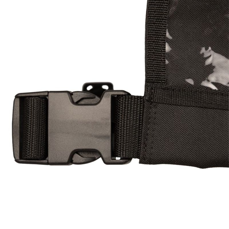 Nummerhouder Eventing Bib Zwart