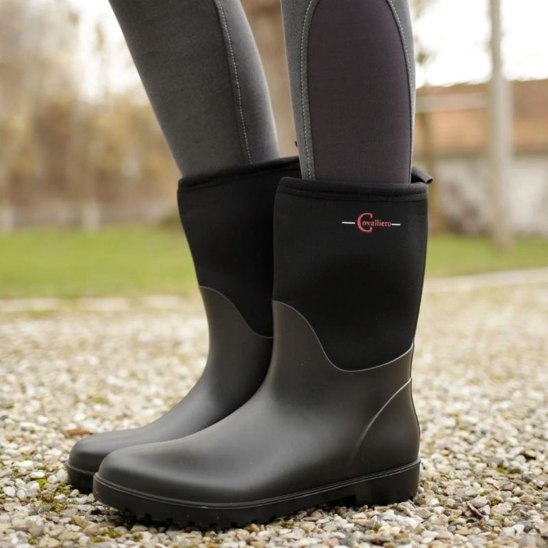Rubberlaarzen NeoLite Mid Zwart